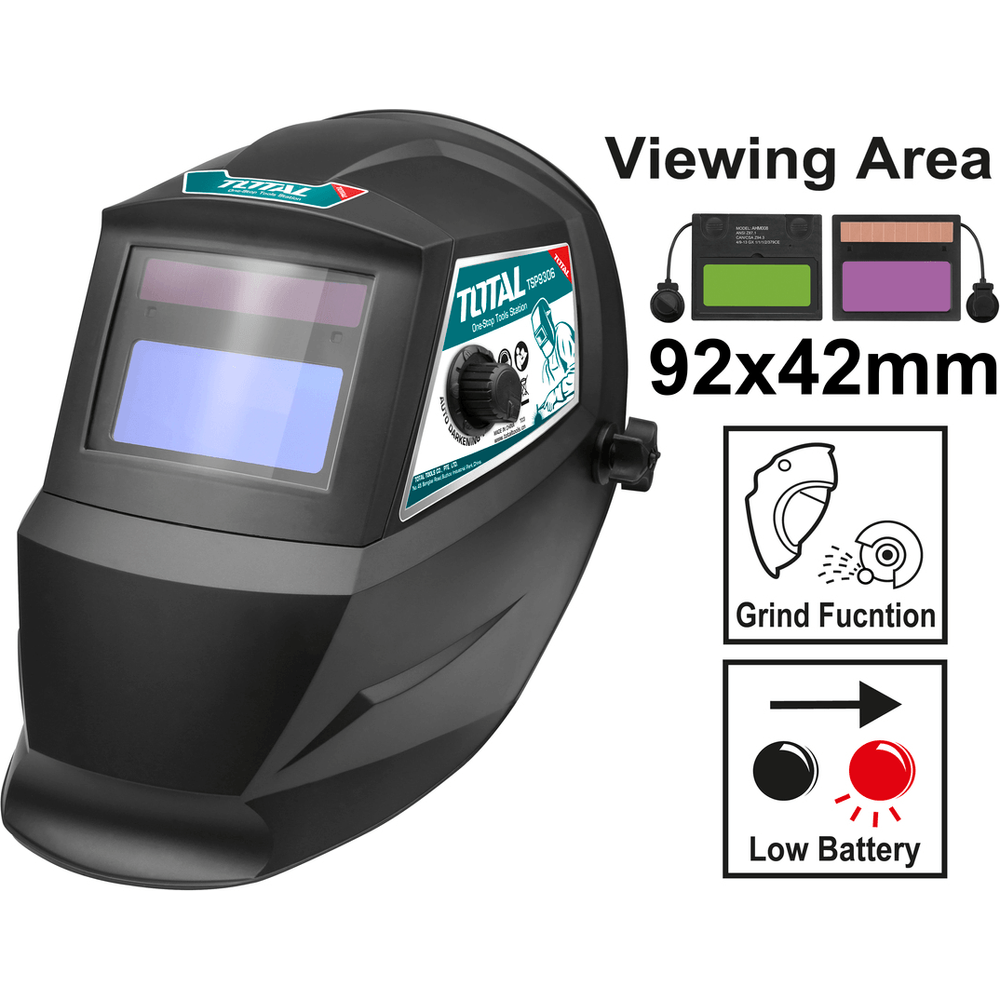 Total TSP9306 Auto Darkening Helmet | Total by KHM Megatools Corp. Total TSP9306 Auto Darkening Helmet | Total by KHM Megatools Corp.